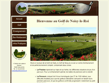 Tablet Screenshot of golfdenoisyleroi.fr